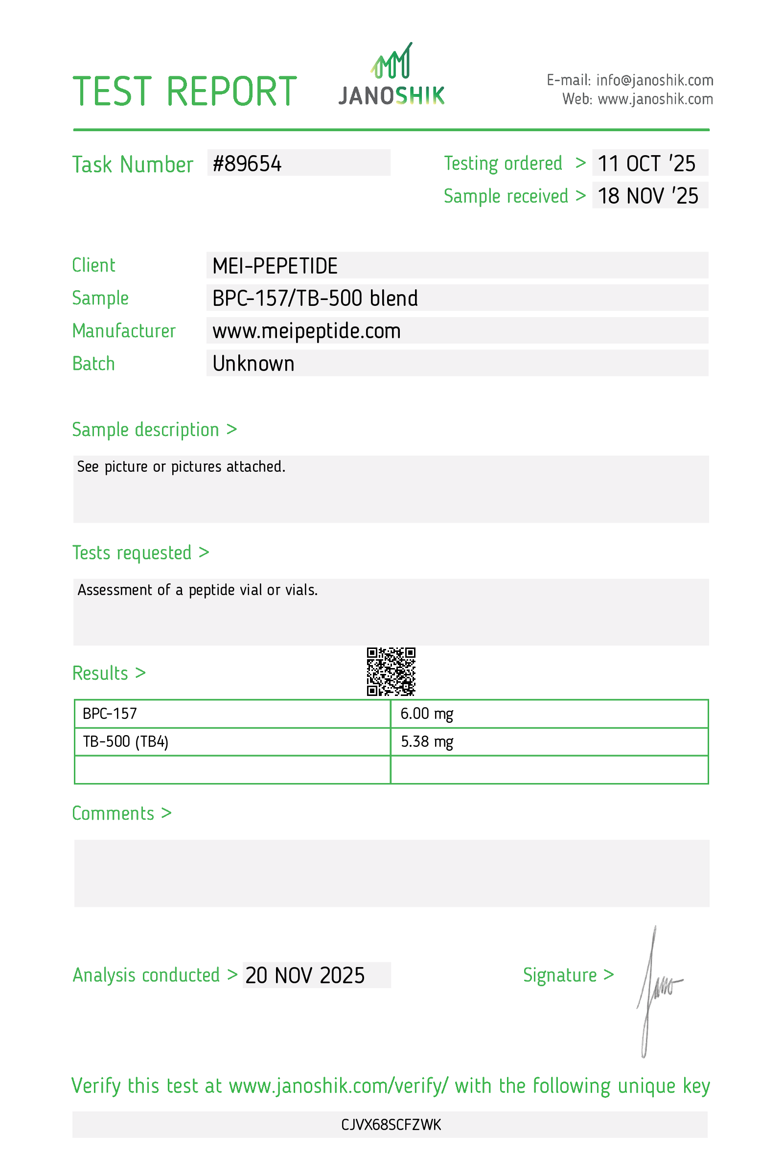 BPC-157/TB-500 10mg - Image 2