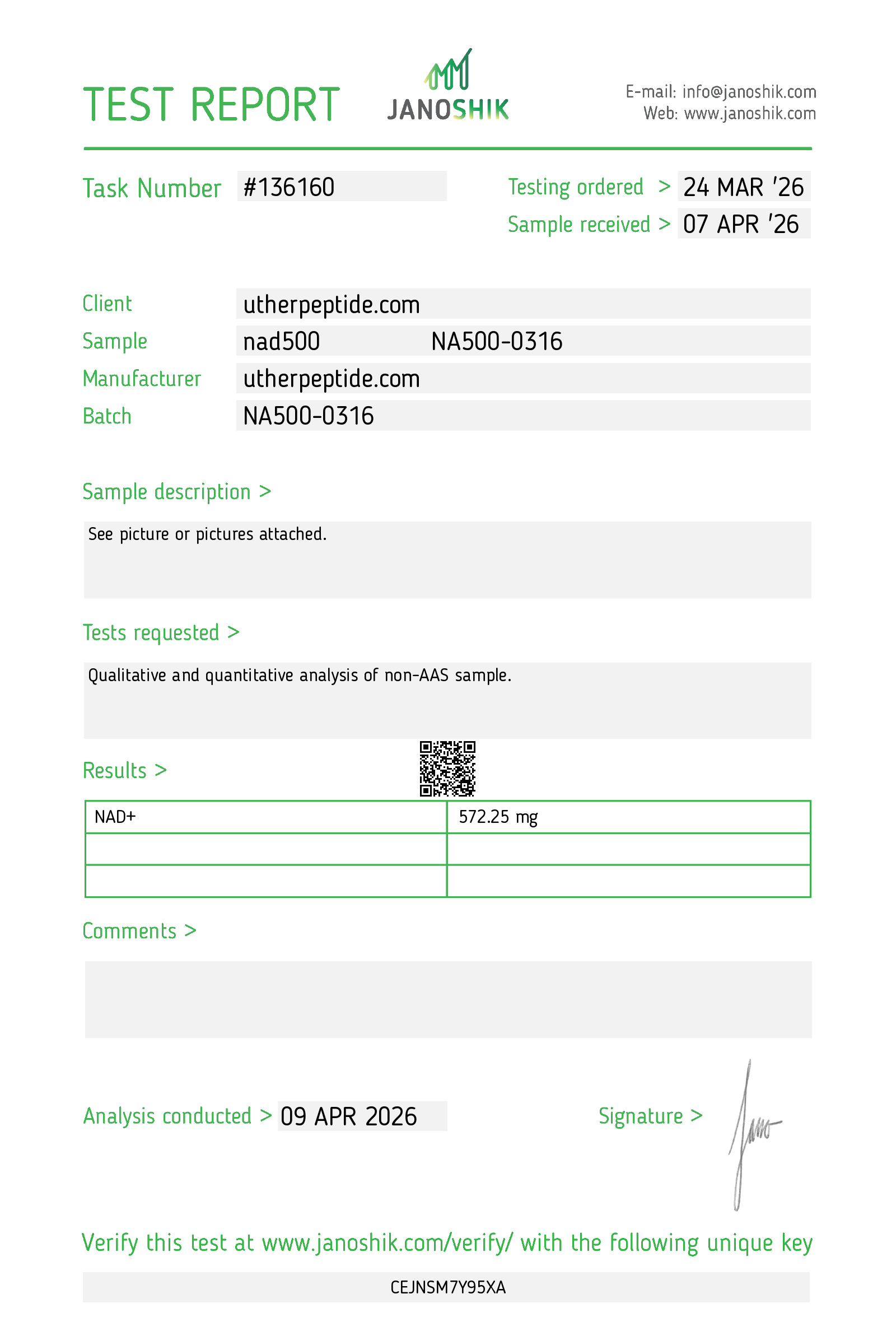 NAD 500mg - Image 2